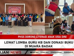 PHSS Dorong Literasi Anak Usia Dini Lewat Lomba Guru KB dan Donasi Buku di Muara Badak