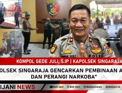Polsek Singaraja Gencarkan Pembinaan Anak dan Perangi Narkoba
