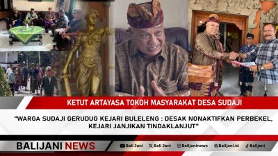 Warga Sudaji Gerudug Kejari Buleleng : Desak Nonaktifkan Perbekel, Kejari Janjikan Tindaklanjut