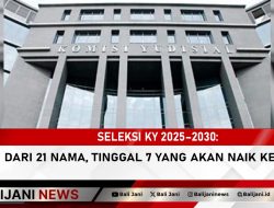 Seleksi KY 2025–2030: Dari 21 Nama, Tinggal 7 yang Akan Naik ke DPR