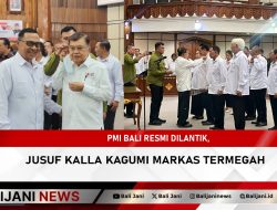 PMI Bali Resmi Dilantik, Jusuf Kalla Kagumi Markas Termegah