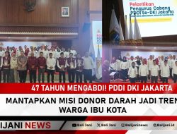 47 Tahun Mengabdi! PDDI DKI Jakarta Mantapkan Misi Donor Darah Jadi Tren Warga Ibu Kota