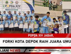 POPDA XIV Jabar, Forki Kota Depok Raih Juara Umum