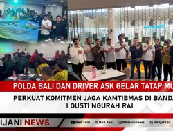 Polda Bali dan Driver ASK Gelar Tatap Muka, Perkuat Komitmen Jaga Kamtibmas di Bandara I Gst Ngurah Rai