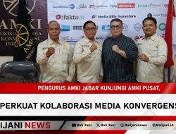 Pengurus AMKI Jabar Kunjungi AMKI Pusat, Perkuat Kolaborasi Media Konvergensi