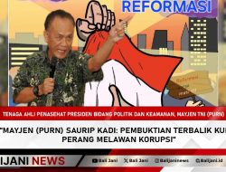 Mayjen (Purn) Saurip Kadi: Pembuktian Terbalik Kunci Perang Melawan Korupsi