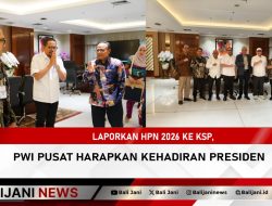 Laporkan HPN 2026 ke KSP, PWI Pusat Harapkan Kehadiran Presiden