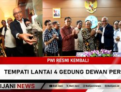 PWI Resmi Kembali Tempati Lantai 4 Gedung Dewan Pers