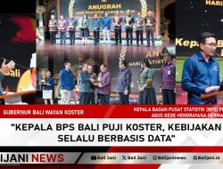 Kepala BPS Bali Puji Koster, Kebijakan Selalu Berbasis Data
