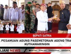 Bupati Satria Buka Pesamuan Agung Pasemetonan Ageng Trah Arya Kuthawaringin
