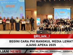 Brilian…! Begini Cara PHI Rangkul Media Lewat Ajang APEKA 2025