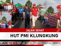 Jalan Sehat HUT PMI Klungkung