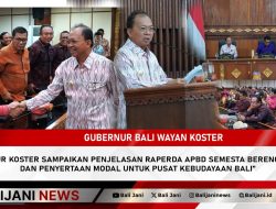 Gubernur Koster Sampaikan Penjelasan Raperda APBD Semesta Berencana 2026 dan Penyertaan Modal untuk Pusat Kebudayaan Bali