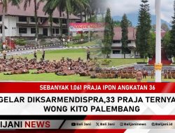 Sebanyak 1.061 Praja IPDN Angkatan 36 Gelar Diksarmendispra, 33 Praja Ternyata Wong Kito Palembang