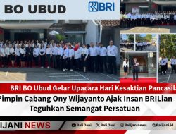 “BRI BO Ubud Gelar Upacara Hari Kesaktian Pancasila 2025: Pimpinan Cabang Ony Wijayanto Ajak Insan BRILian Teguhkan Semangat Persatuan”