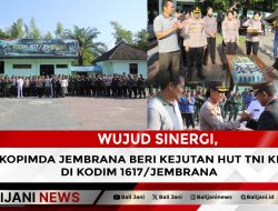 Wujud Sinergi, Forkopimda Jembrana Beri Kejutan HUT TNI ke-80 di Kodim 1617/Jembrana