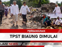 Pembangunan TPST Biaung Dimulai