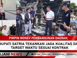 Pimpin Monev Pembangunan Daerah, Bupati Satria Tekankan Jaga Kualitas dan Target Waktu Sesuai Kontrak