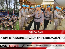 Polda Bali Kirim 8 Personel Pasukan Perdamaian PBB