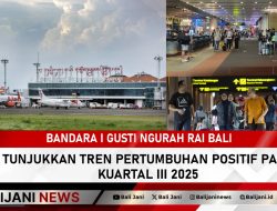 Bandara I Gusti Ngurah Rai Bali Tunjukkan Tren Pertumbuhan Positif pada Kuartal III 2025