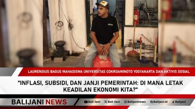 Inflasi, Subsidi, dan Janji Pemerintah: Di Mana Letak Keadilan Ekonomi Kita?