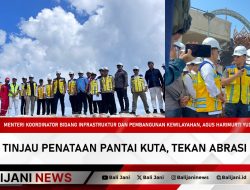 AHY Tinjau Penataan Pantai Kuta, Tekan Abrasi Bali