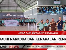 Jaksa Ajak Siswa SMP di Buleleng Jauhi Narkoba dan Kenakalan Remaja