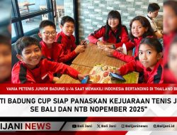 Bupati Badung Cup Siap Panaskan Kejuaraan Tenis Junior se Bali dan NTB Nopember 2025