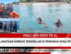 Viral! Aksi Cepat TNI AL Selamatkan Korban Tenggelam di Perairan Nusa Penida!