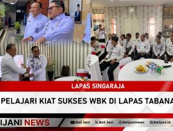 Lapas Singaraja Pelajari Kiat Sukses WBK di Lapas Tabanan