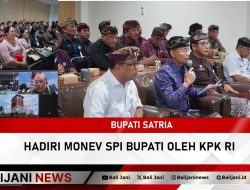 Bupati Satria Hadiri Monev SPI Bupati Oleh KPK RI
