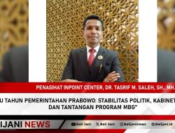Satu Tahun Pemerintahan Prabowo: Stabilitas Politik, Kabinet Gemuk, dan Tantangan Program MBG