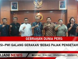 Gebrakan Dunia Pers: AMSI–PWI Galang Gerakan ‘Bebas Pajak Pengetahuan’!