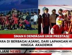 SMAN 6 Denpasar Ukir Prestasi!Juara di Berbagai Ajang, dari Lapangan Hijau hingga Akademik