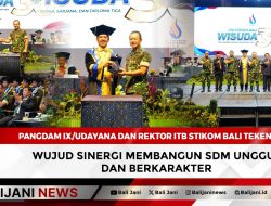 Pangdam IX/Udayana dan Rektor ITB STIKOM Bali Teken PKS, Wujud Sinergi Membangun SDM Unggul dan Berkarakter