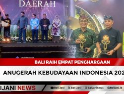 Bali Raih Empat Penghargaan Anugerah Kebudayaan Indonesia 2025