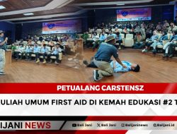Petualang Carstensz Beri Kuliah Umum First Aid di Kemah Edukasi #2 Tramp