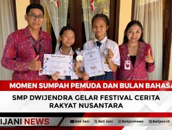 Momen Sumpah Pemuda dan Bulan Bahasa, SMP Dwijendra Gelar Festival Cerita Rakyat Nusantara