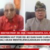 Sambut Momen Hut PGRI Ke-80 dan Hari Guru Nasional, UPMI Bali Akan Menyelenggarakan Donor Darah
