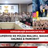 Korsabhara Baharkam Polri Lakukan Supervisi ke Polda Maluku, Bahas Penguatan Dalmas & Pamobvit