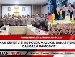 Korsabhara Baharkam Polri Lakukan Supervisi ke Polda Maluku, Bahas Penguatan Dalmas & Pamobvit