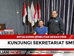 Ketua Komisi Penelitian Dewan Pers Kunjungi Sekretariat SMSI