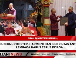 Pisah Sambut Kajati Bali, Gubernur Koster: Harmoni dan Sinergitas Antar Lembaga harus Terus Dijaga