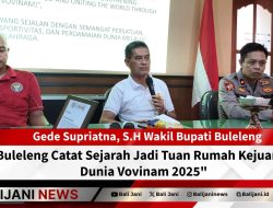 Buleleng Catat Sejarah Jadi Tuan Rumah Kejuaraan Dunia Vovinam 2025