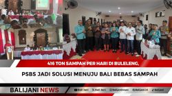 416 Ton Sampah per Hari di Buleleng, PSBS Jadi Solusi Menuju Bali Bebas Sampah