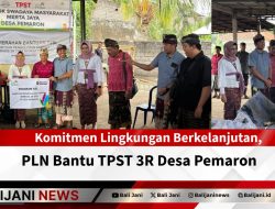 Komitmen Lingkungan Berkelanjutan, PLN Bantu TPST 3R Desa Pemaron