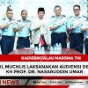 Kadisbintalau Marsma TNI Jaetul Muchlis Laksanakan Audiensi dengan KH Prof. Dr. Nasaruddin Umar