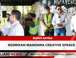 Bupati Satria Resmikan Mandawa Creative Speace