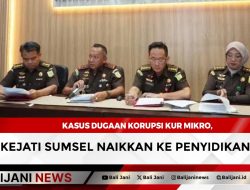 Kasus Dugaan Korupsi KUR Mikro, Kejati Sumsel Naikkan ke Penyidikan