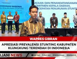Wapres Gibran Apresiasi Prevalensi Stunting Kabupaten Klungkung Terendah di Indonesia